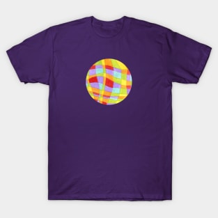 Candy Rainbow Plaid T-Shirt